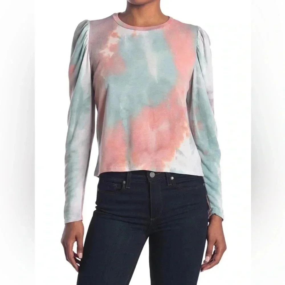 Know One Cares Tie Dye Long sleeve shirt - Size Large